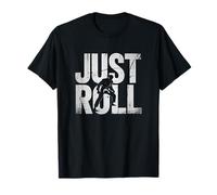Just Roll Artes Marciales Motivación Para Luchadores Camiseta