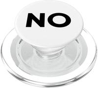 Just Say No For What's Wrong Graphic Tees & Cool Designs PopSockets PopGrip para MagSafe