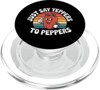 Just Say Yeppers To Peppers Agricultor |- PopSockets PopGrip para MagSafe