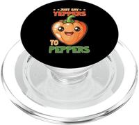 Just Say Yeppers To Peppers Agricultor PopSockets PopGrip para MagSafe