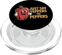 Just Say Yeppers To Peppers Agricultor - PopSockets PopGrip para MagSafe