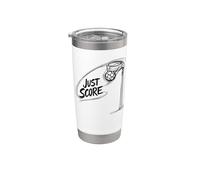Just Score Korfball Regalo divertido del equipo de Vaso térmico de acero inoxidable de doble pared