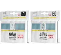 Just Sleeves Mini American Value Pack (150),Accesorio de Juego, Fundas para Cartas Fáciles de barajar, sin ácidos, sin PVC (Paquete de 2)