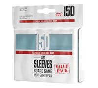 Just Sleeves Mini European Value Pack (150),Accesorio de Juego, Fundas para Cartas Fáciles de barajar, sin ácidos, sin PVC