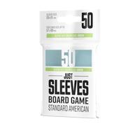 Just Sleeves Standard American (50), Accesorio de Juego, Fundas para Cartas Fáciles de barajar, sin ácidos, sin PVC