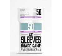 Just Sleeves Standard European (50),Accesorio de Juego, Fundas para Cartas Fáciles de barajar, sin ácidos, sin PVC