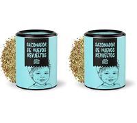 Just Spices Sazonador de Huevos Revueltos, 60 g I Disfruta más de tus desayunos cada día (Paquete de 2)