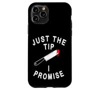 Just The Tip I Promise Funny Halloween Dichos Carcasa para iPhone 11 Pro