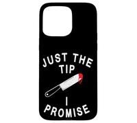 Just The Tip I Promise Funny Halloween Dichos Carcasa para iPhone 15 Pro MAX