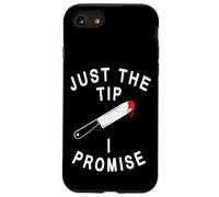 Just The Tip I Promise Funny Halloween Dichos Carcasa para iPhone SE (2020) / 7/8