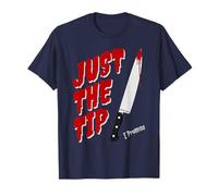 Just The Tip I Promise Funny Sarcástico Halloween Horror Camiseta