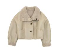 Just Things we Like- Chaqueta Reversible de Piel de Cordero Aimi- Jackets- Mujer- Beige- M- Chaqueta Reversible de Piel de Cordero Aimi