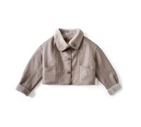 Just Things we Like- CHO Chaqueta Reversible de Borreguito- Jackets- Mujer- Beige- M- CHO Chaqueta Reversible de Borreguito