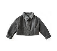 Just Things we Like- Fuku Reversible Shearling Jacket- Jackets- Mujer- Gris- L- Fuku Reversible Shearling Jacket