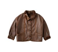 Just Things we Like- JIN Chaqueta Reversible de Shearling- Jackets- Mujer- Marrón- L- JIN Chaqueta Reversible de Shearling