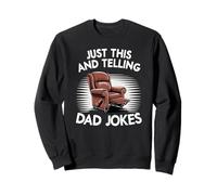 Just This and Telling Dad Jokes Sillón Hombres Divertidos Sudadera