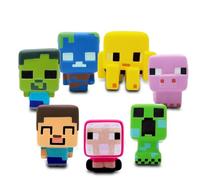 Just Toys JTMIN-35234 - Juego de figuras de Minecraft SquishMe Serie 6 (1 personaje de 7)