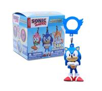 Just Toys LLC Sonic the Hedgehog - Perchas para mochila, multicolor, 2.5 pulgadas, serie 3
