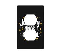Just Try Once Again - Cubierta decorativa para interruptor de luz, 1 banda, placa de pared para cocina, baño, tamaño 7 x 11,4 cm