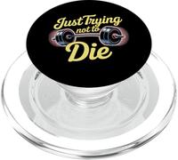 Just Trying Not To Die Intense Workout Training - PopSockets PopGrip para MagSafe