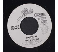 JUST US GIRLS - time warp / mono 45 rpm single