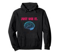 Just Use IT Brain Sudadera con Capucha