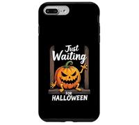Just Waiting For Halloween Pumpkin Art Carcasa para iPhone 7 Plus/8 Plus