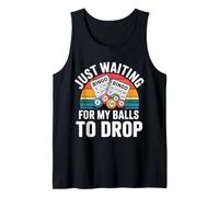 Just Waiting For My Balls To Drop Bingo Hobby Game - Camiseta sin Mangas