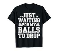 Just Waiting For My Balls To Drop Juego de Hobby de Bingo - Camiseta