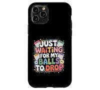 Just Waiting For My Balls To Drop Juego de Hobby de Bingo Carcasa para iPhone 11 Pro