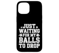 Just Waiting For My Balls To Drop Juego de Hobby de Bingo - Carcasa para iPhone 15