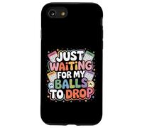 Just Waiting For My Balls To Drop Juego de Hobby de Bingo Carcasa para iPhone SE (2020) / 7/8