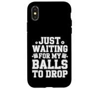 Just Waiting For My Balls To Drop Juego de Hobby de Bingo - Carcasa para iPhone X/XS