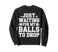 Just Waiting For My Balls To Drop Juego de Hobby de Bingo - Sudadera