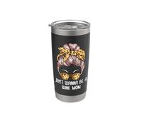 Just Wanna be a Wine Mom Mother's Day Party Best Mom Ever Vaso térmico de acero inoxidable de doble pared