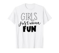 Just Wanna Fun, Estilo de Fiesta Nocturna para Chicas Camiseta