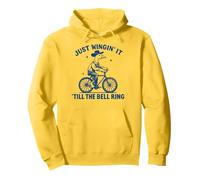 Just Wingin' It Till The Bell Ring Sudadera con Capucha