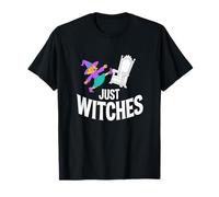 Just Witches Bruja Feminista Halloween Camiseta