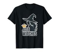 Just Witches Bruja Feminista Halloween Camiseta