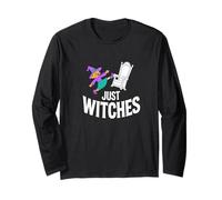 Just Witches Bruja Feminista Halloween Manga Larga