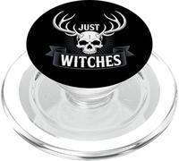 Just Witches Bruja Feminista Halloween PopSockets PopGrip para MagSafe