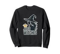 Just Witches Bruja Feminista Halloween Sudadera