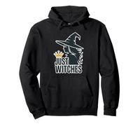 Just Witches Bruja Feminista Halloween Sudadera con Capucha