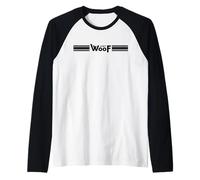 Just Woof! Camiseta Manga Raglan