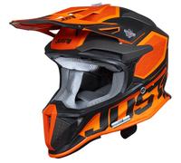 JUST1 Cascos J18F Hexa Orange / Black Matt 2025 XL