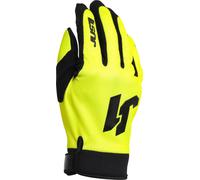 Just1 J-Flex Guantes de Motocross, amarillo, tamaño L para Hombres