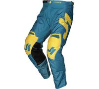 Just1 J-Force Terra Pantalones de Motocross, azul-amarillo, tamaño 52 para Hombres