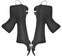 Just1 J14 Almohadillas de la mejilla, negro, Talla L