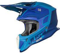 Just1 J18 Pulsar MIPS Casco de motocross, Mate azul, Talla XS (53/54)