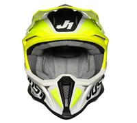 Casco de Cross Just1 J18 Pulsar HiVis-Blanco-Negro S 55-56cm